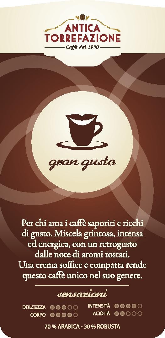 Caffè in grani Gran Gusto